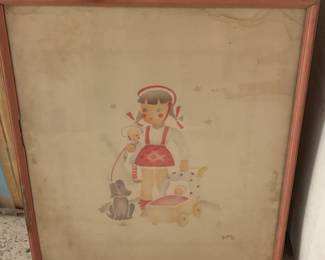 Lietta Vintage Nursery Wall Art