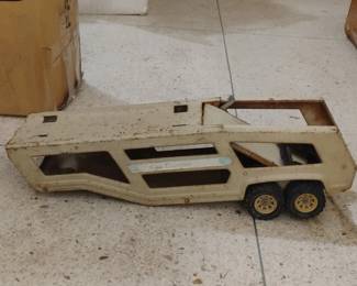 Vintage Tonka XR Car Carrier Trailer