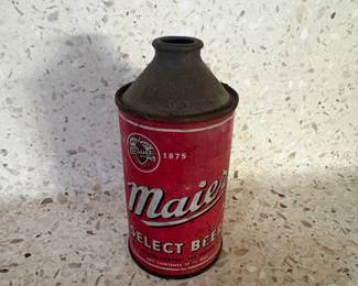 Maier Select Beer Cone Top Can