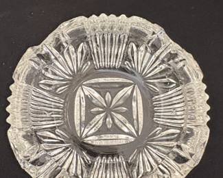 Vintage Federal Glass Georgetown Ashtray