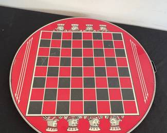 Vintage Pixie Game by Steven Reversible Metal Game Board