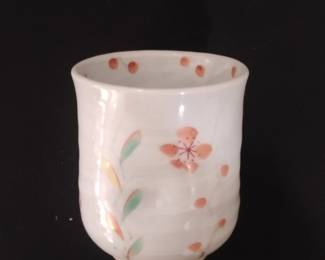 Kyoyaki Japanese Yunomi Tea Cup