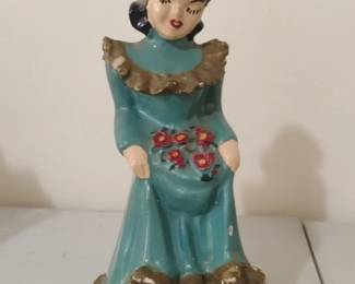 Vintage Ceramic Southern Belle Figurine