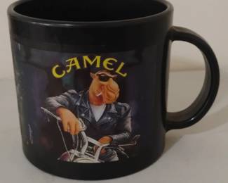 Vintage Joe Camel Joe Cool Biker Plastic Mug