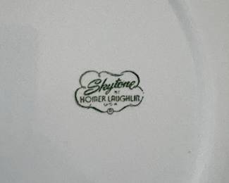 Homer Laughlin Skytone Cup and Saucer Set second image