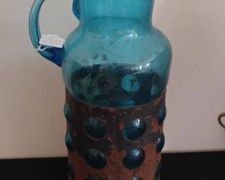 Felipe Derflingher Handblown Glass Pitcher