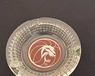 MGM Grand Hotel Casino Glass Ashtray