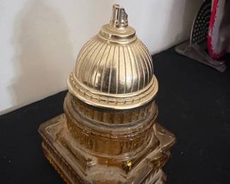Vintage Avon The Capitol Tribute After Shave Decanter second image