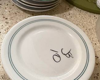 Shenango China RimRol Plates
