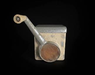 Vintage HandCranked Ice Crusher