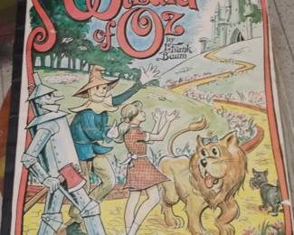 Vintage Giant Story The Wizard of Oz