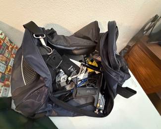 Paintball gun and supplies