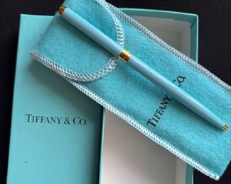 Tiffany & Co pen with cover and box