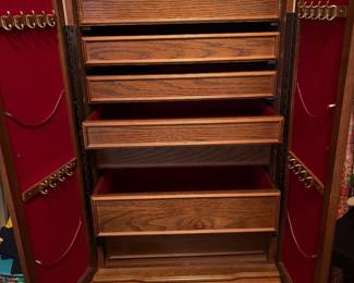 Jewelry armoire