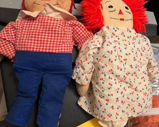 vintage raggedy Ann and Andy