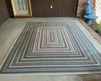 10”x8” outdoor area rug $85