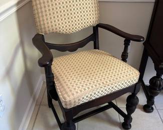 Antique captains chair