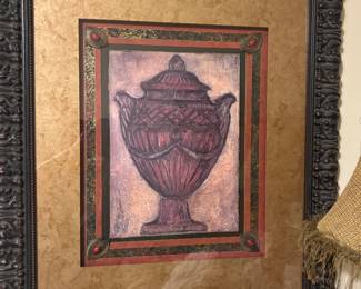 Framed art work 1 of 2