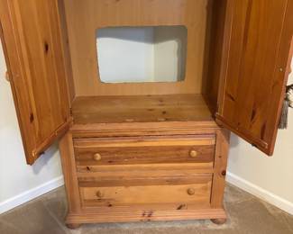 Broyhill bedroom armoire