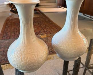 2 MMA Porcelain Vases