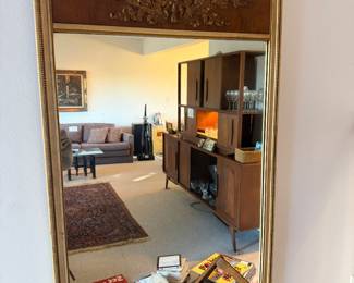 Kindle Belvedere French Style Trumeau Mirror