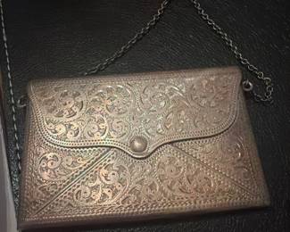 Sterling Edwardian Env. calling Card Case