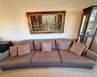 Curved conversation Sofa