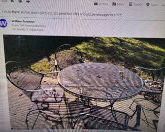 patio set ( 8 piece)