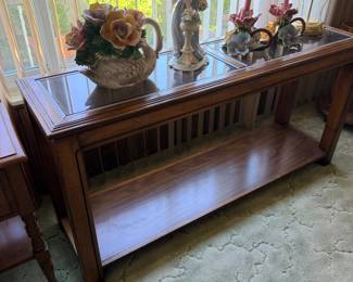 SOFA TABLE 56'W X 15.5"D X 27"H