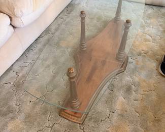 HOLLYWOOD REGENCY COFFEE TABLE 60"W X 20"D X 16.5"H