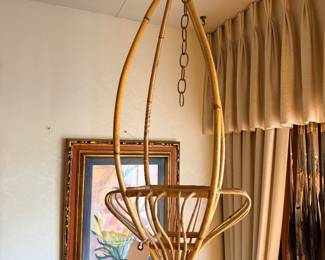 MCM BAMBOO HANGING PLANT HOLDER