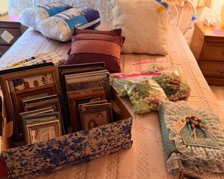 QUEEN WROUGHT IRON HEADBOARD - MATTRESS & BOXSPRING ARE FREE