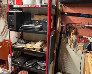 Metal shelf