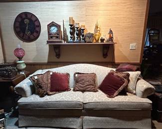 Nice sofa and pillows