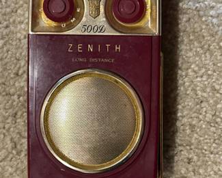 Working zenith radio