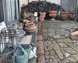 Outdoor pots