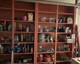 Glassware and dishes