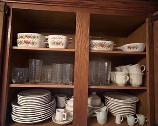 Corelle and dish set