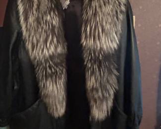 Leather Marvin Richards coat