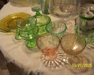 Lots of nice glassware