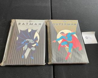 Archives Editions Batman and Superman Hardcover Books