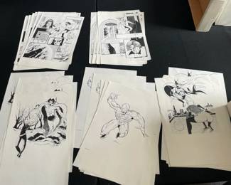 Prints of Original Comic Art Done by E.H. Shea