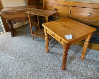 Lot of 3 Side Tables
