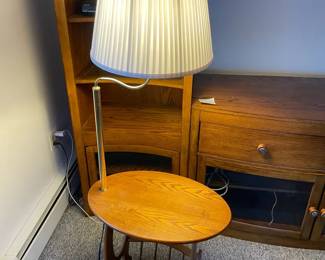 Floor Lamp with Table