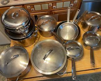 Stainless Steel Pots and Pans
