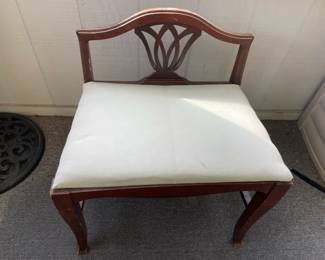 Vintage Vanity Seat