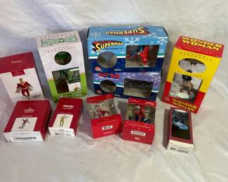 Lot of Comic Ornaments