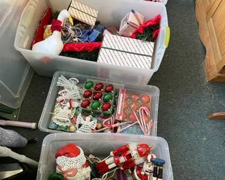 Lot of Christmas Decorations