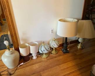 Lot of Lamps