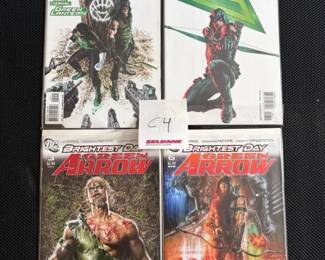 Lot of Brightest Day Green Arrow Comics